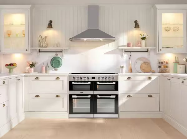 Leisure Cuisinemaster CS100C510X 100cm Electric Range Cooker with Ceramic Hob - Stainless Steel