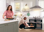 Leisure Cuisinemaster CS100C510X 100cm Electric Range Cooker with Ceramic Hob - Stainless Steel