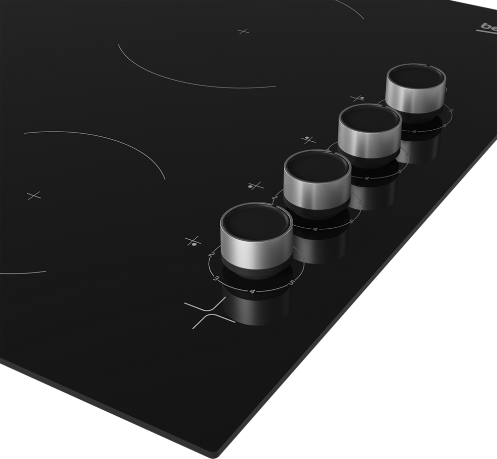 Beko CIHYV21B 58cm Ceramic Hob - Black