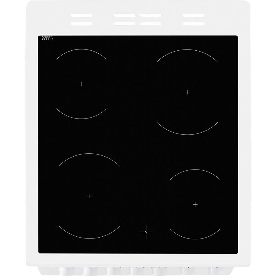Beko EDVC503W 50cm Double Oven Electric Cooker