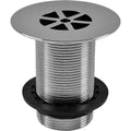Hipkin 1.1/2" Unslotted Flush Grated Brass Sink Waste