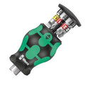 Wera Kraftform Kompakt Screwdriver Stubby Handle With Bits (6 Pieces)