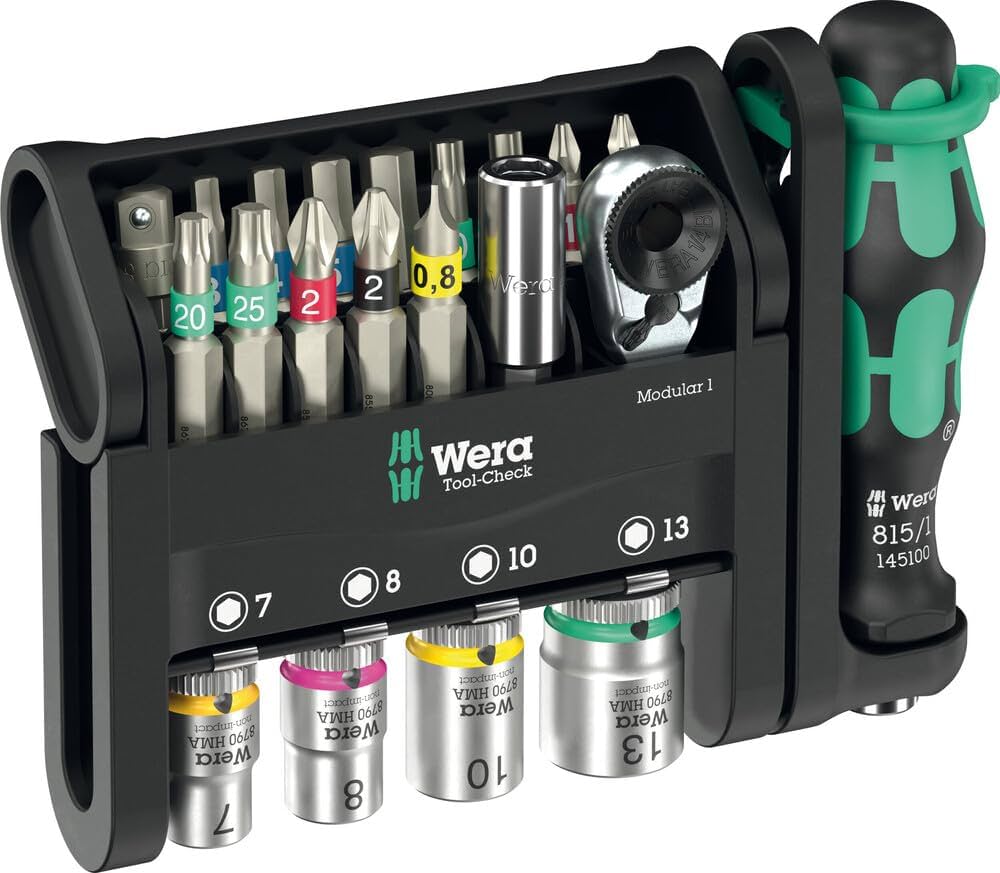 Wera Tool-Check Modular 21 Pce Bit Set