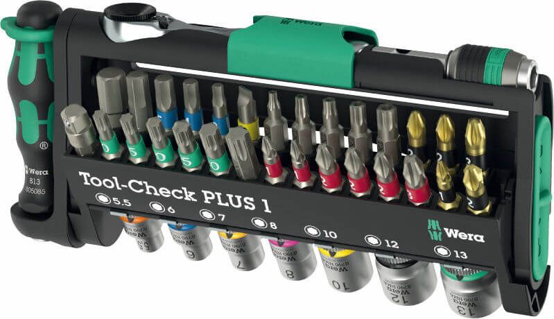 Wera Tool-Check PLUS 1 39 pieces Socket and Bit Set