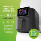 Tower AirX T17158 8L Grey Single Basket Digital Air Fryer