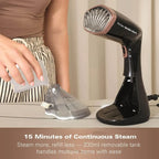 Hamilton Beach HB016  ProCare Handheld Garment Steamer - Black & Bronze