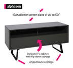 Carbon 1200 <br> TV Stand <br> Grey