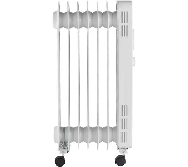 Igenix IG2615 1500W Oil filled Radiator White
