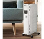 Igenix IG2615 1500W Oil filled Radiator White