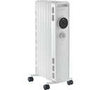 Igenix IG2615 1500W Oil filled Radiator White