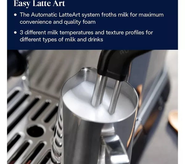 Delonghi  Dedica Maestro Plus EC950.M Coffee Machine - Silver