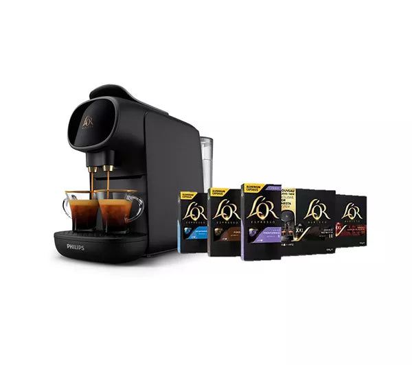 Philips L'Or LM9012/65 Barista Capsule Coffee Machine with 50 Capsules