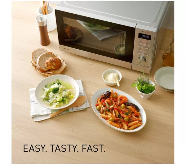 Panasonic NN-SD37QSBPQ  1000W Standard Microwave - Grey