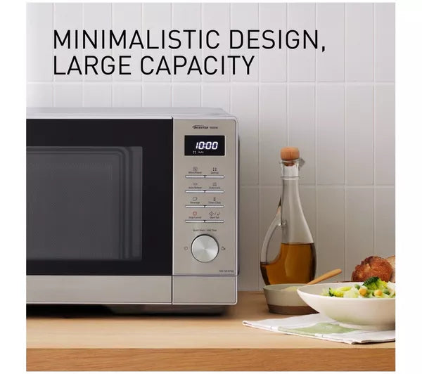 Panasonic NN-SD37QSBPQ  1000W Standard Microwave - Grey