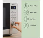 Panasonic NN-SD37QSBPQ  1000W Standard Microwave - Grey