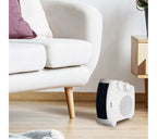 Igenix IGHF01914W 2kW Upright/Flat Fan Heater White