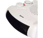 Igenix IGHF01914W 2kW Upright/Flat Fan Heater White