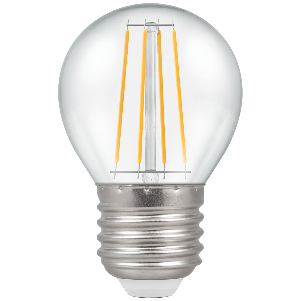 4W ES LED Filament Round Light Bulb