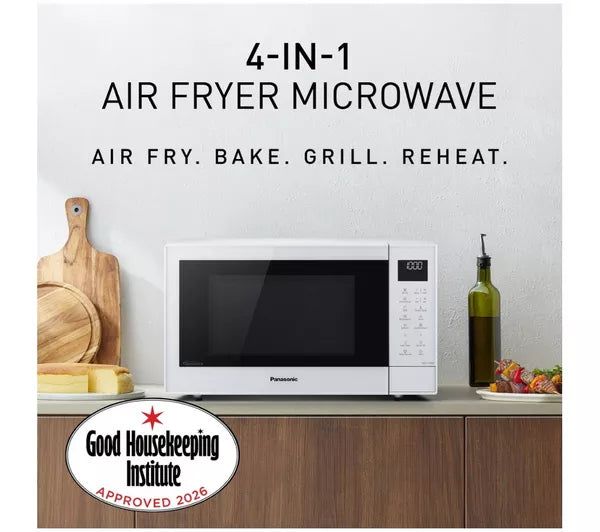 Panasonic NN-CT55RWBPQ 1000w Airfry Combo Microwave  - White