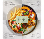 Panasonic NN-CT55RWBPQ 1000w Airfry Combo Microwave  - White