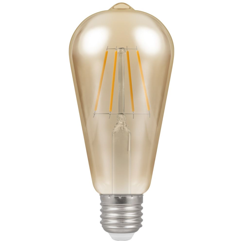 7.5W ES Dimmable Antique Squirrel Cage Lamp Bulb