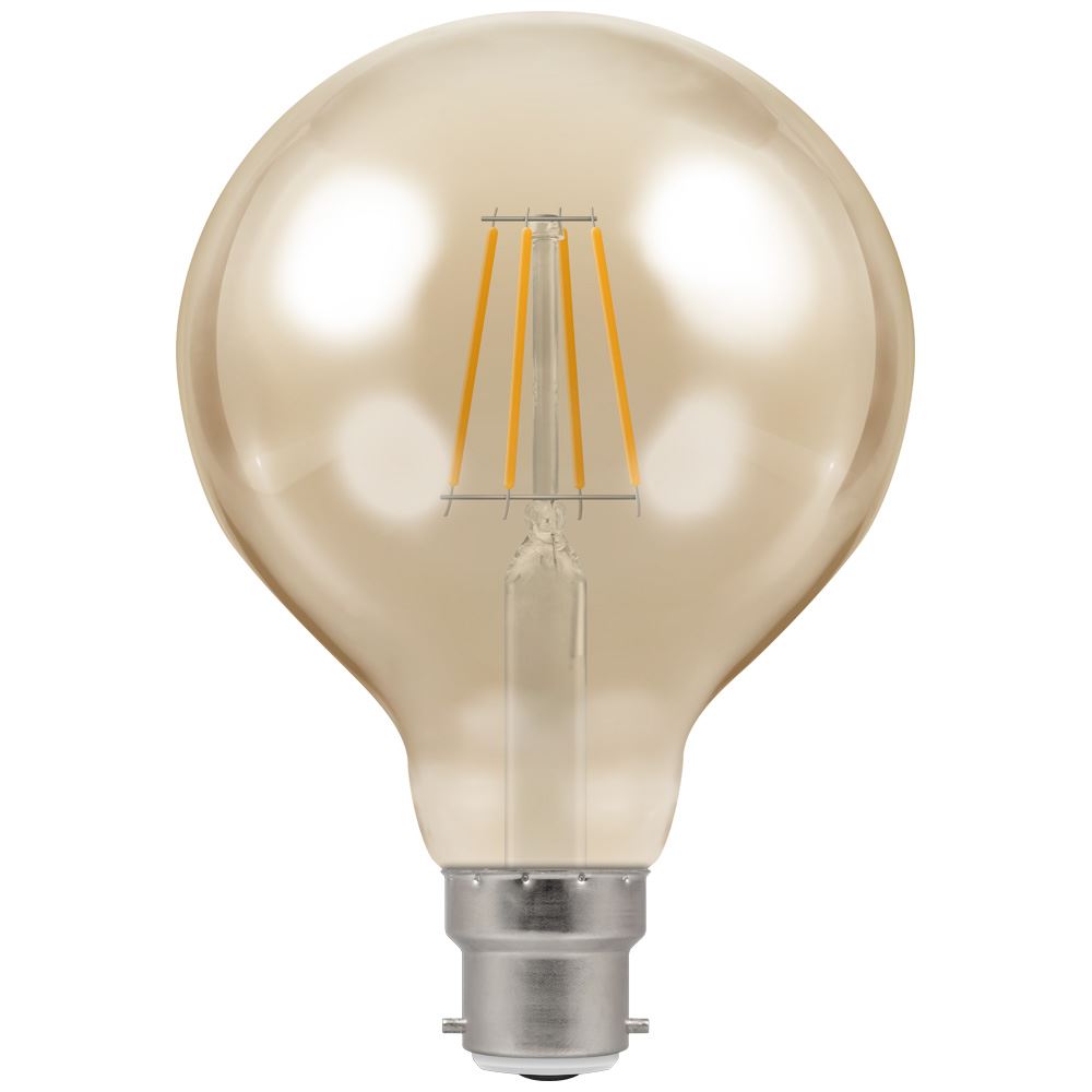 5W BC Dimmable Filament Light Bulb G95