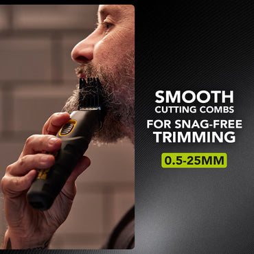 Wahl 9893-417X 7 In 1 Extreme Grip Beard Trimmer Grooming Kit
