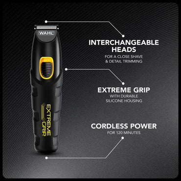 Wahl 9893-417X 7 In 1 Extreme Grip Beard Trimmer Grooming Kit