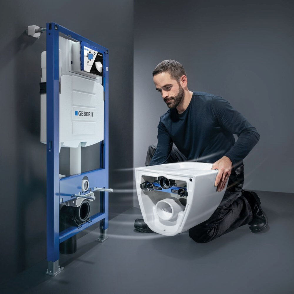 Geberit Duofix 112cm WC Frame With 12cm Sigma Cistern
