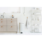 Brabantia NewIcon Pedal Bin 30L White