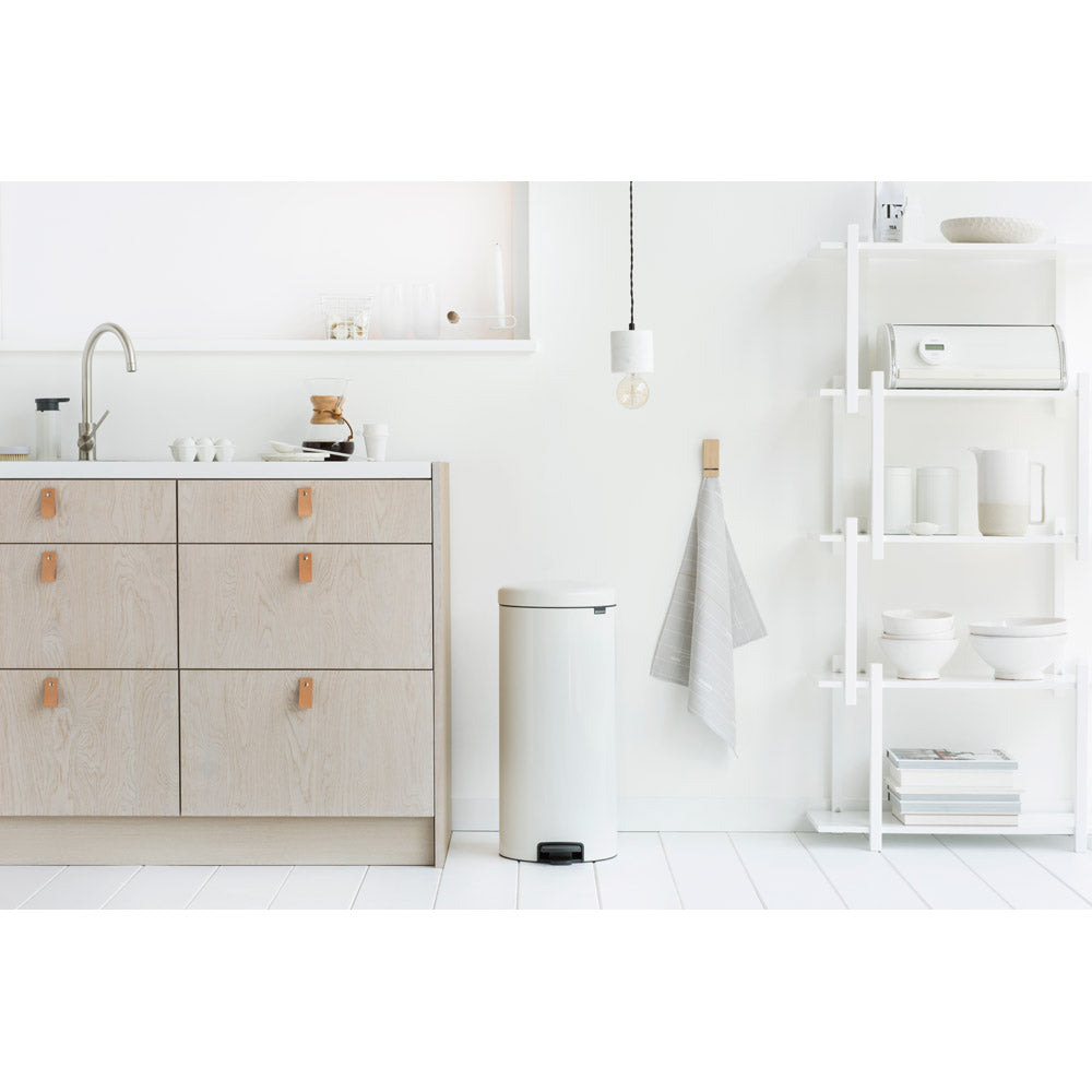 Brabantia NewIcon Pedal Bin 30L White