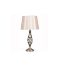 Jenna Twisted Base Antique Brass Table Lamp