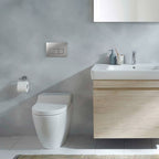 Geberit Kappa50 Square Style Dual Flush Plate - Gloss Chrome