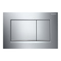 Geberit Sigma30 Actuator Dual Flush Plate - White