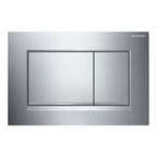 Geberit Sigma30 Actuator Dual Flush Plate - White