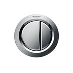 Geberit Type 01 Dual Flush Remote - Gloss Chrome