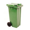 120L Small Wheelie Bin - Green