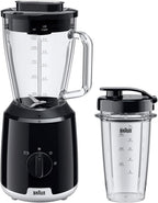 Braun JB1051BK 600W 1.5L PowerBlend 1 Jug Blender Black