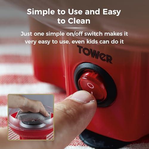 Tower T19039RD 400W Candy Floss Maker