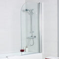 Kartell Koncept Radius Edge Straight Bath Screen