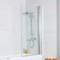 Kartell Koncept Square Edge Straight Bath Screen