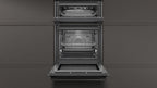 Neff U1ACE2AG3B 59.4cm Built In Electric Double Oven - Graphite Grey