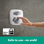 Hansgrohe Ecostat E Thermostat for concealed installation for 2 outlets