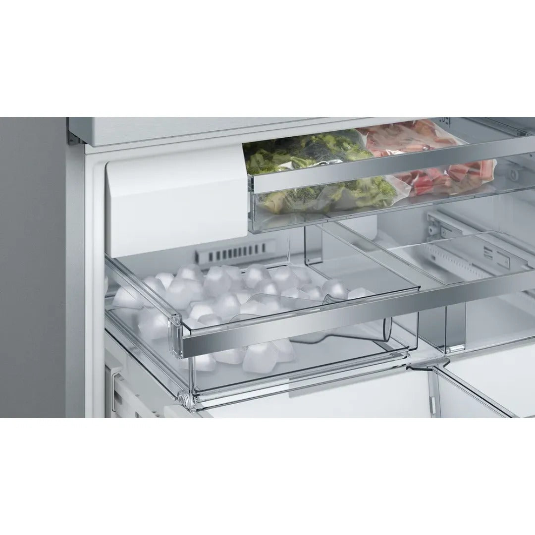 Bosch Series 8 KFF96PIEP Wifi Connected Frost Free American Fridge Freezer - Stainless Steel Effect