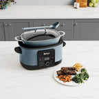 Ninja Foodi MC1001UK 8-in-1 PossibleCooker Slow Cooker & Multi-Cooker Sea- Salt Grey