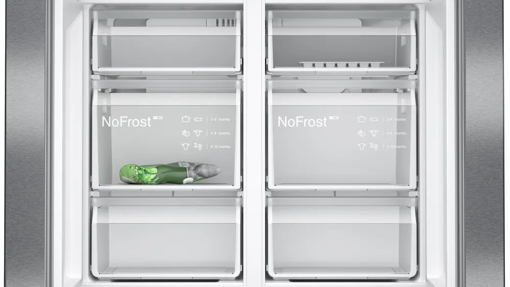 Siemens KF96NAXEAG American Fridge Freezer - Black Stainless Steel