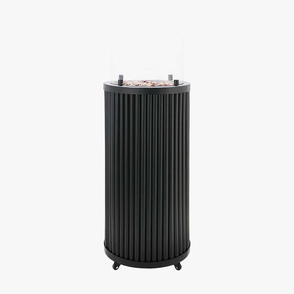Pacific <br> Cosipillar Tube Outdoor Heater Black