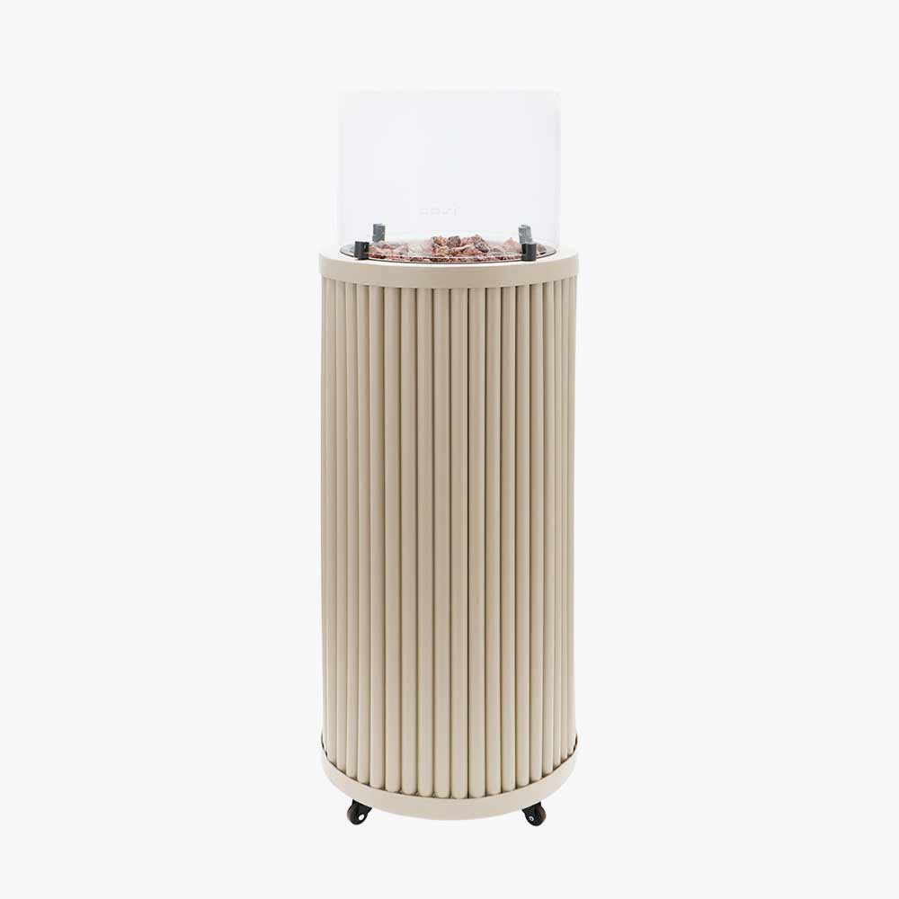 Pacific <br> Cosipillar Tube Outdoor Heater Sandy Beige