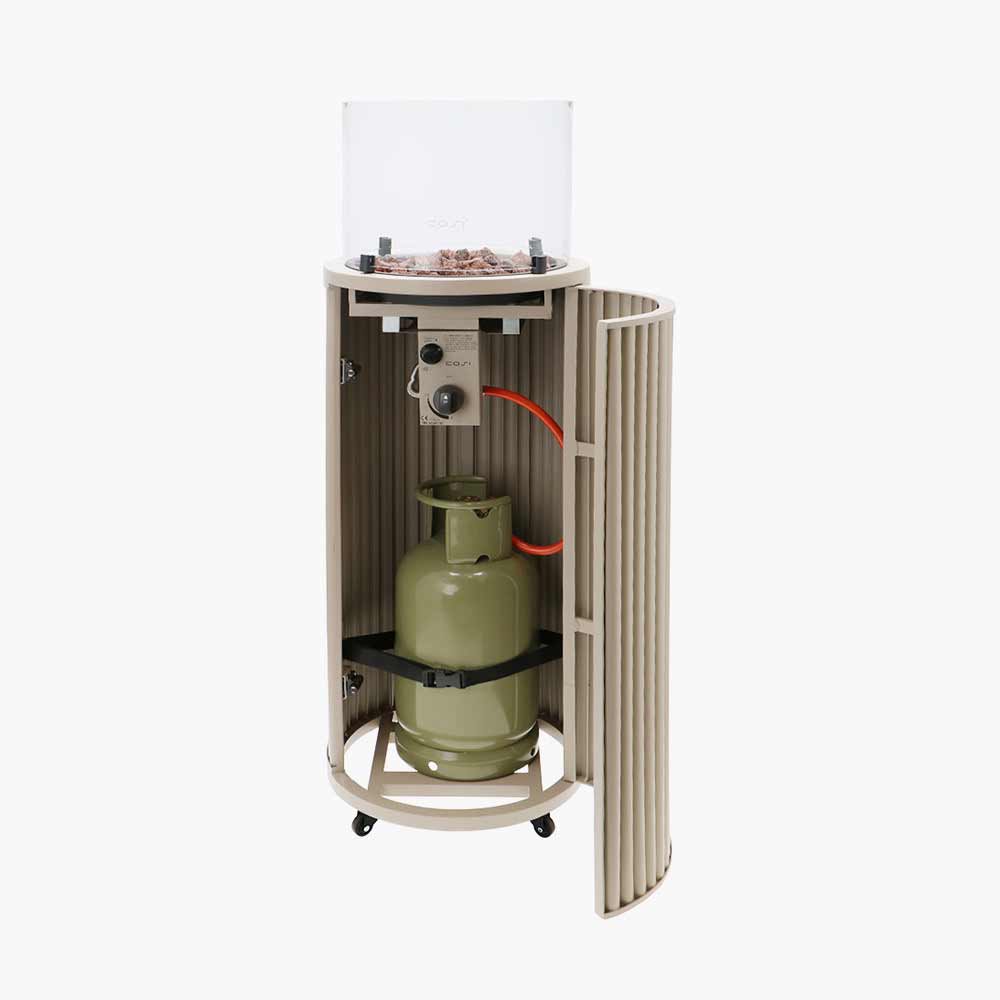 Pacific <br> Cosipillar Tube Outdoor Heater Sandy Beige