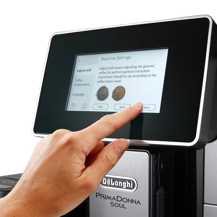 DeLonghi PrimaDonna Soul ECAM610.75.MB Wi-Fi Connected Bean to Cup Coffee Machine